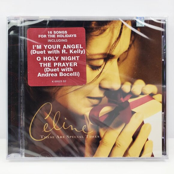 Celine Dion These Are Special Times CD Christmas w/ Andrea Bocelli 1998 Sealed - Picture 1 of 10